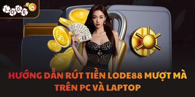 Hướng dẫn rút tiền LODE88 mượt mà trên PC và Laptop